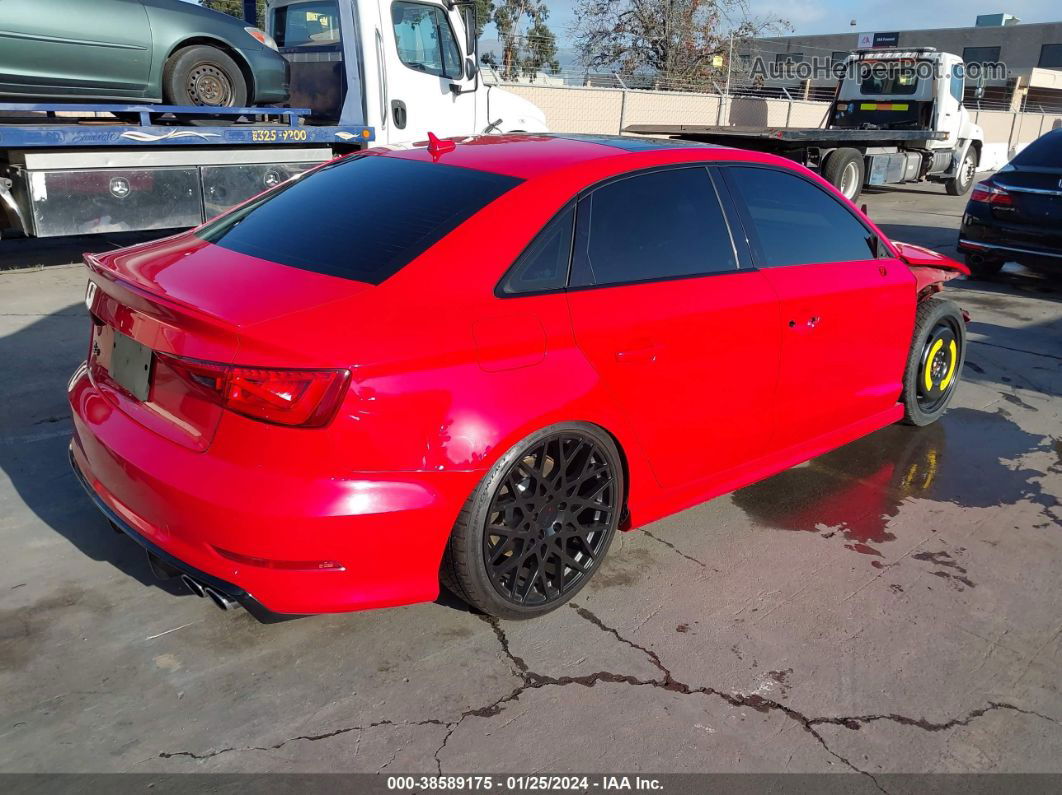 2015 Audi S3 2.0t Premium Plus Red vin: WAUBFGFF0F1075986