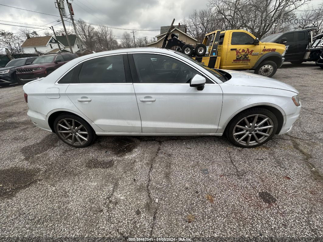 2015 Audi S3/a3 2.0t Premium White vin: WAUBFGFF0F1081173