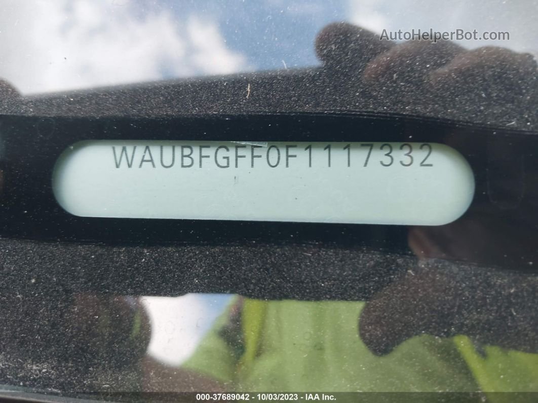 2015 Audi S3/a3 2.0t Premium Черный vin: WAUBFGFF0F1117332
