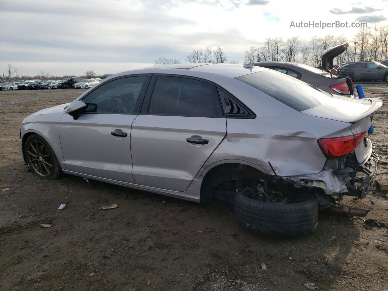 2015 Audi A3 Premium Серый vin: WAUBFGFF1F1047534