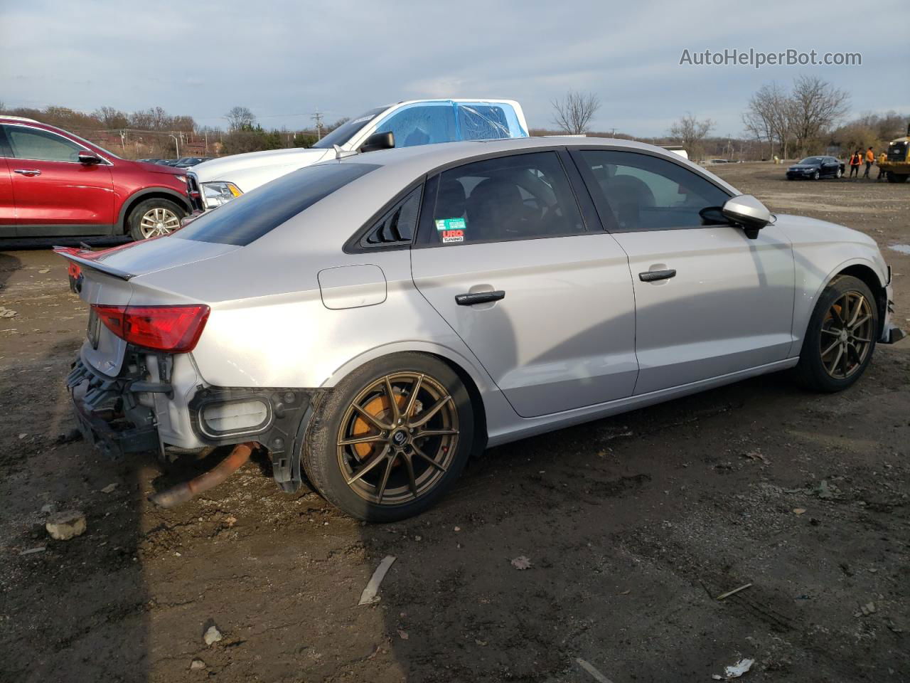 2015 Audi A3 Premium Серый vin: WAUBFGFF1F1047534