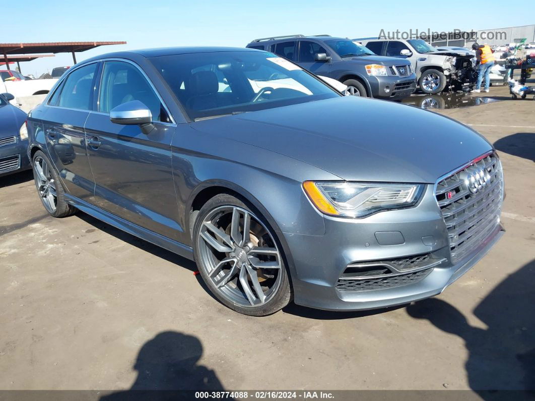 2015 Audi S3 2.0t Premium Plus Gray vin: WAUBFGFF1F1125939