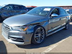 2015 Audi S3 2.0t Premium Plus Gray vin: WAUBFGFF1F1125939