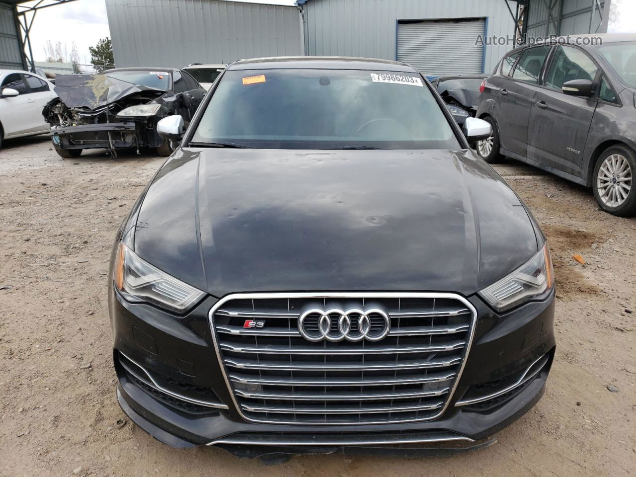 2015 Audi S3 Premium Plus Black vin: WAUBFGFF1F1127528