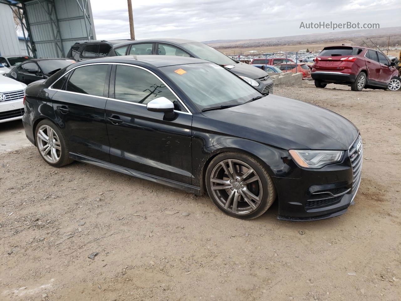 2015 Audi S3 Premium Plus Черный vin: WAUBFGFF1F1127528