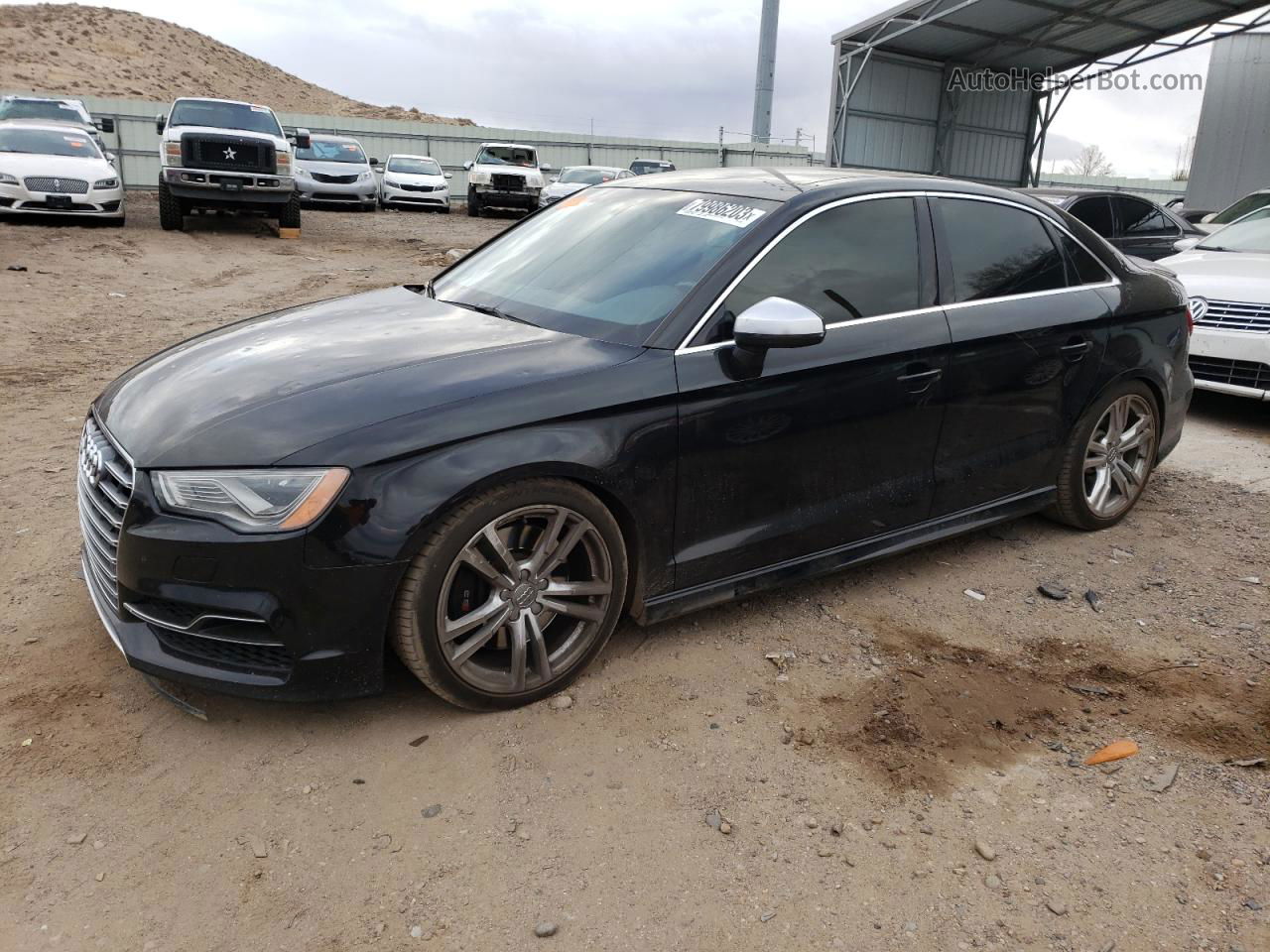 2015 Audi S3 Premium Plus Black vin: WAUBFGFF1F1127528