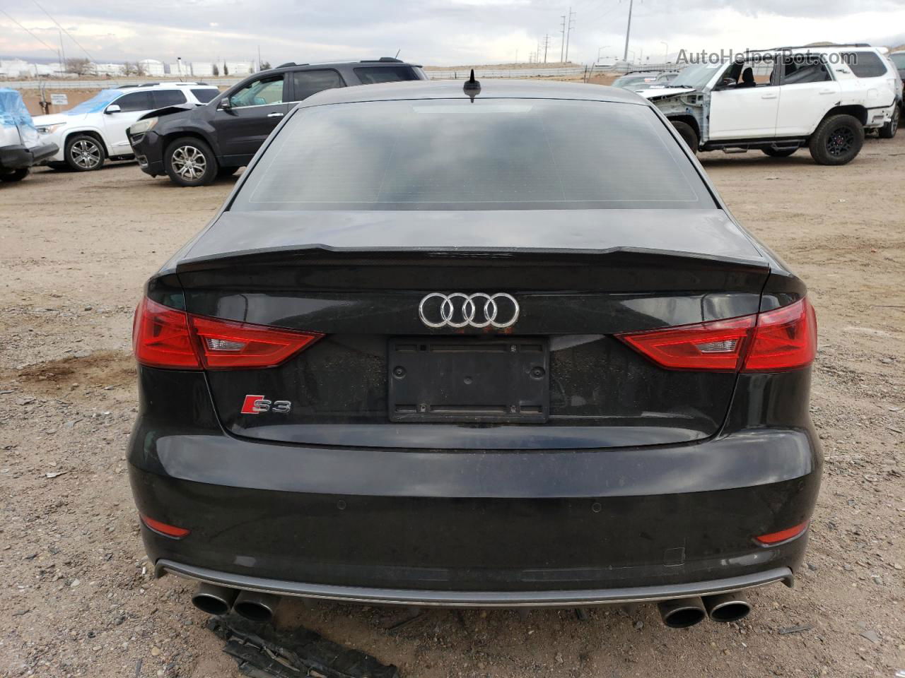 2015 Audi S3 Premium Plus Black vin: WAUBFGFF1F1127528