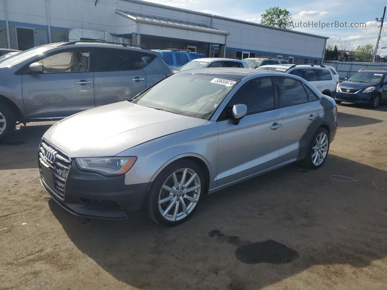 2015 Audi A3 Premium White vin: WAUBFGFF2F1060521