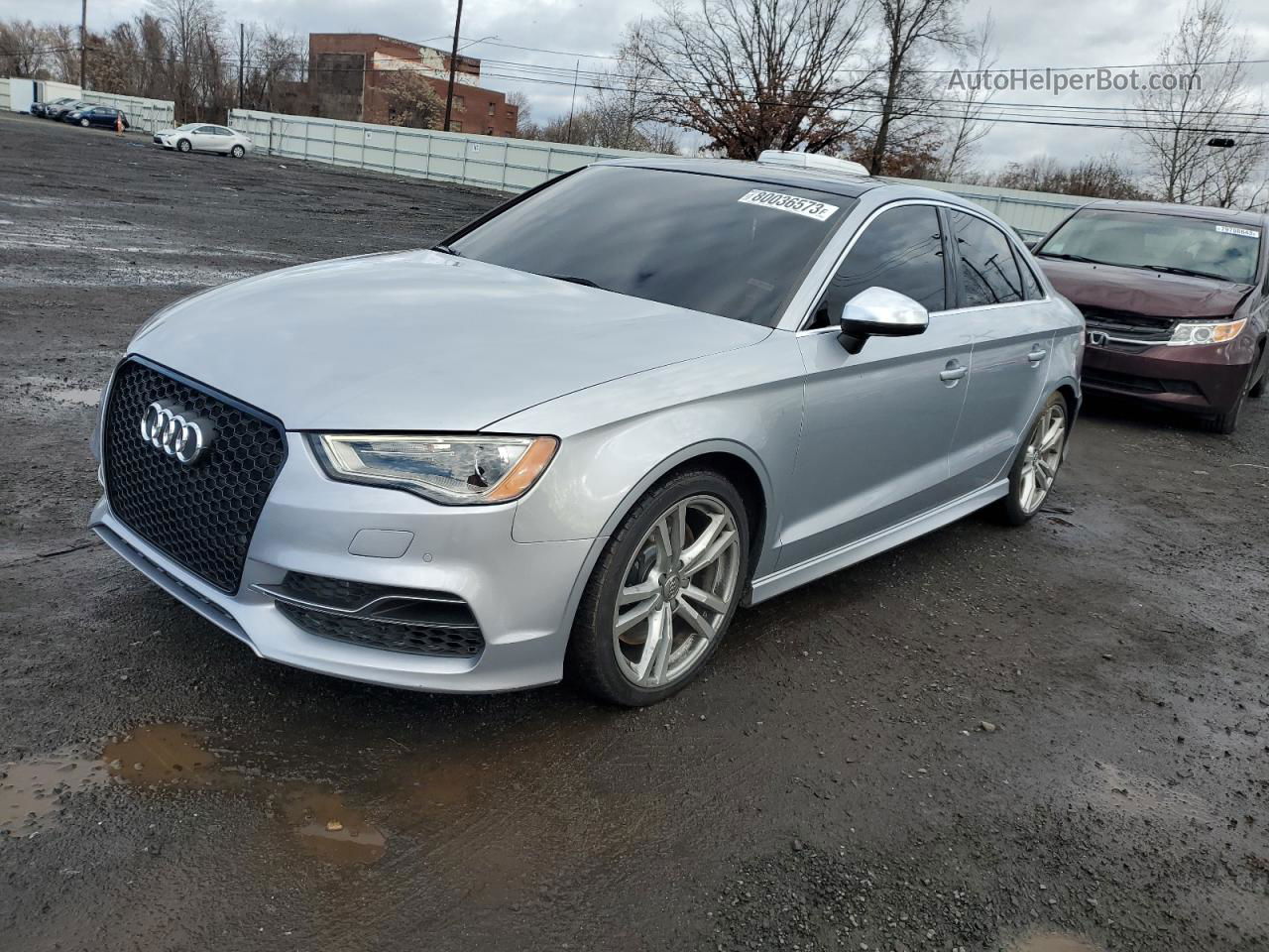 2015 Audi S3 Premium Plus Silver vin: WAUBFGFF2F1062639