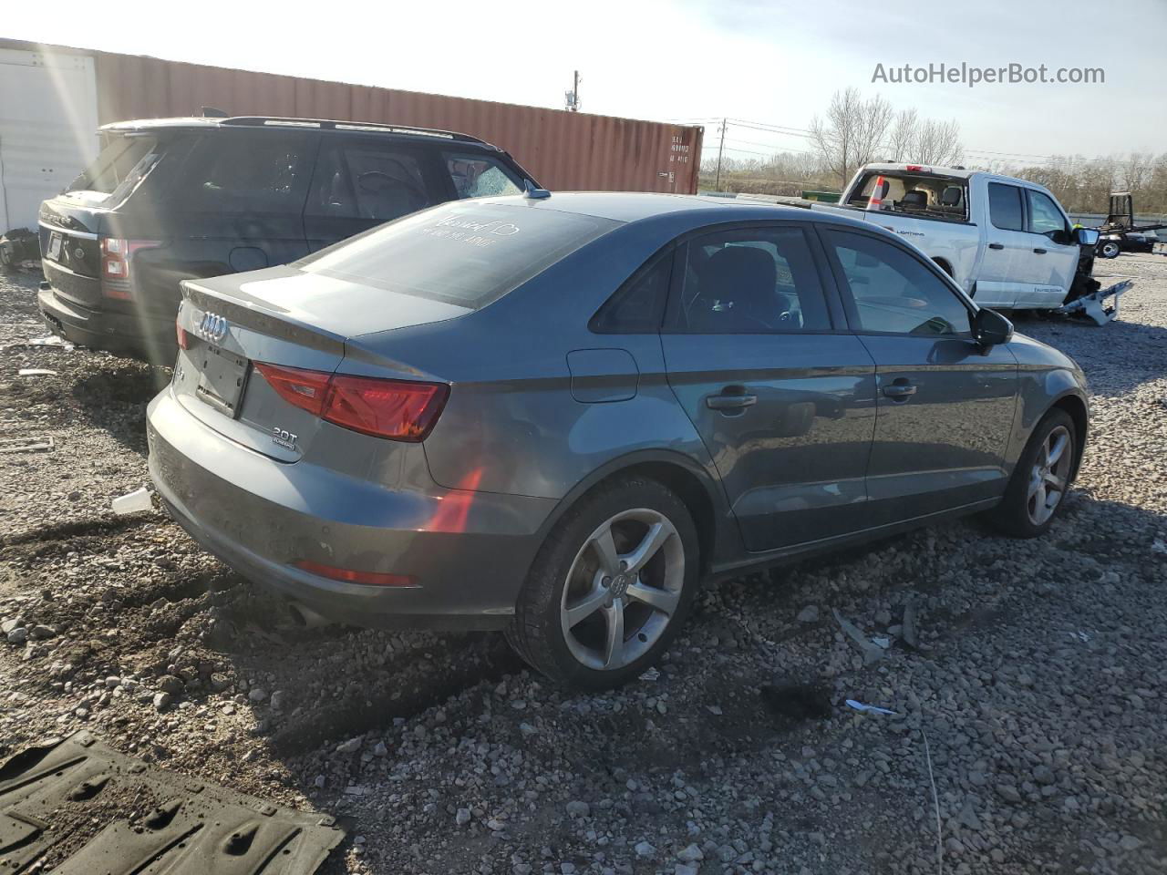 2015 Audi A3 Premium Серый vin: WAUBFGFF2F1113332