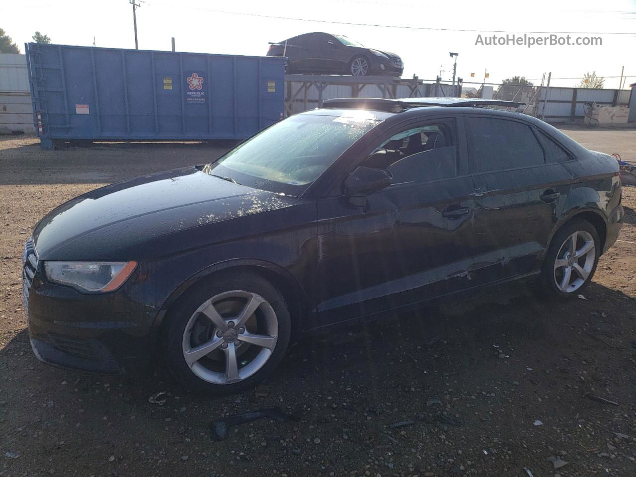 2015 Audi A3 Premium Black vin: WAUBFGFF2F1115016