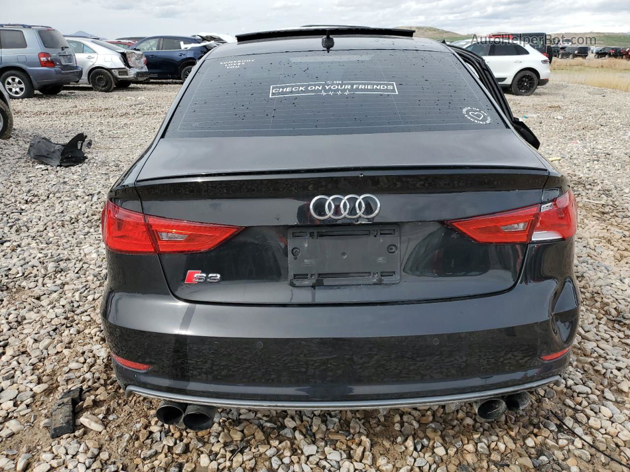 2015 Audi S3 Premium Plus Black vin: WAUBFGFF2F1121236