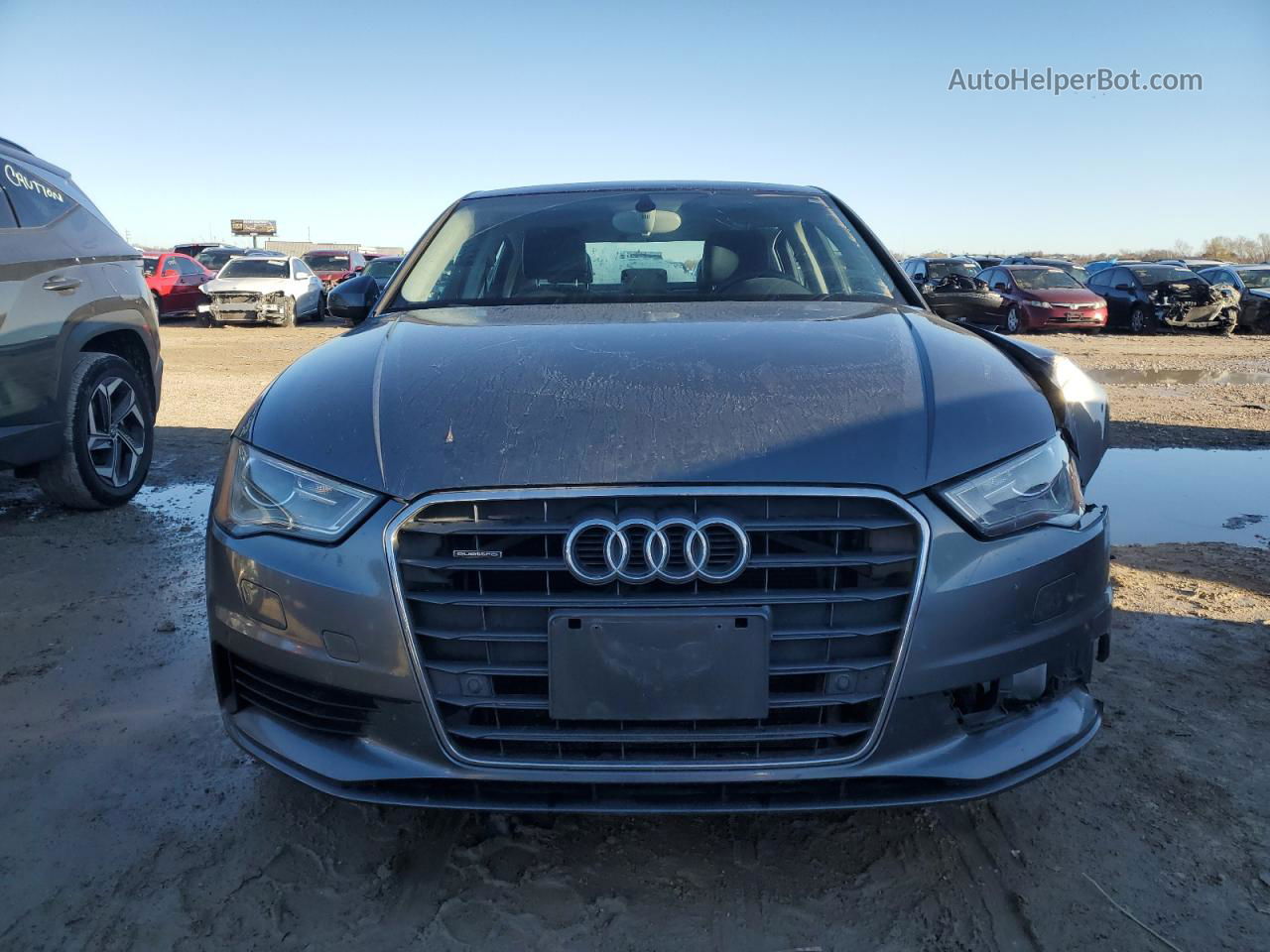 2015 Audi A3 Premium Gray vin: WAUBFGFF2F1129885