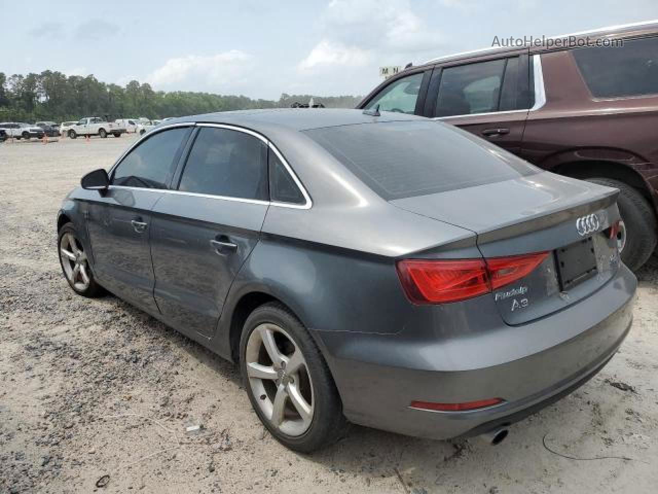 2015 Audi A3 Premium Gray vin: WAUBFGFF3F1000697