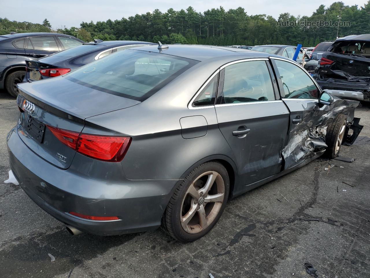 2015 Audi A3 Premium Gray vin: WAUBFGFF3F1000960