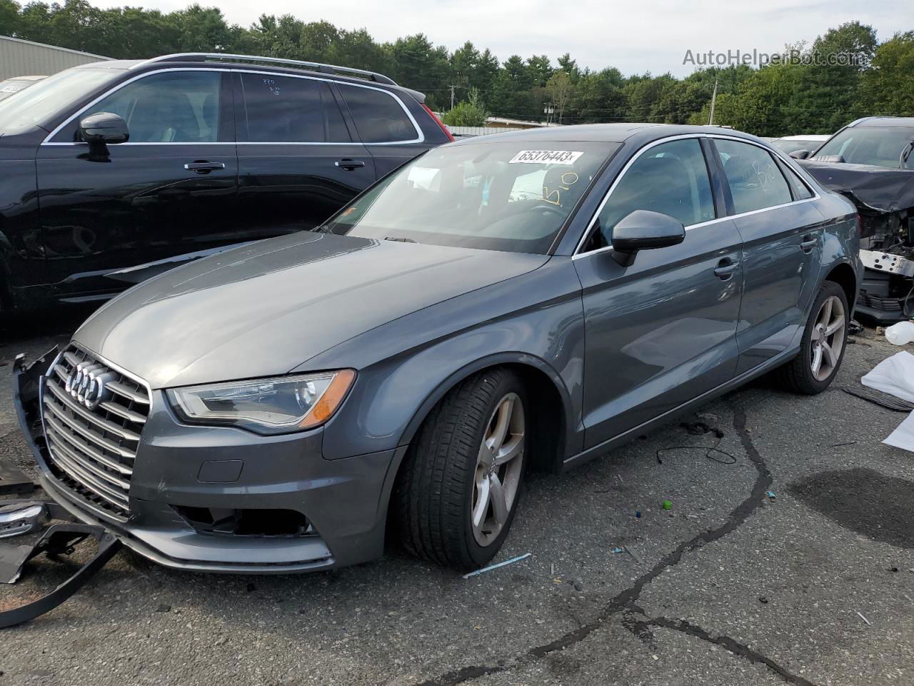 2015 Audi A3 Premium Gray vin: WAUBFGFF3F1000960