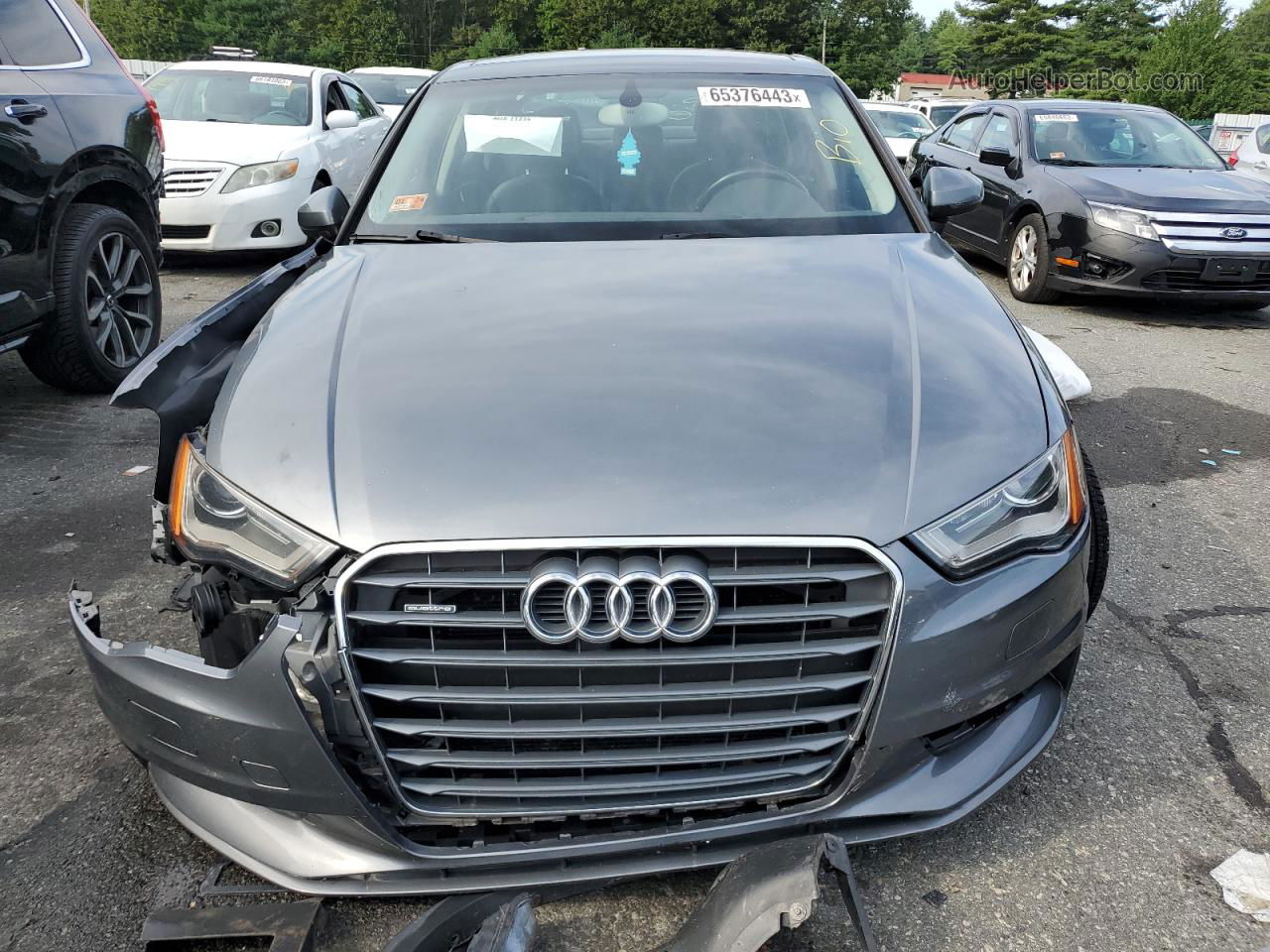 2015 Audi A3 Premium Gray vin: WAUBFGFF3F1000960