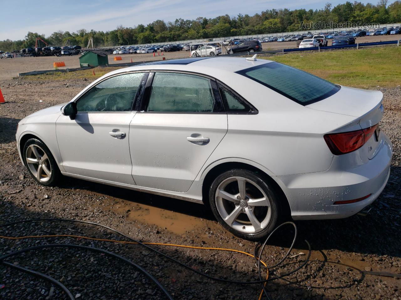 2015 Audi A3 Premium White vin: WAUBFGFF3F1006256