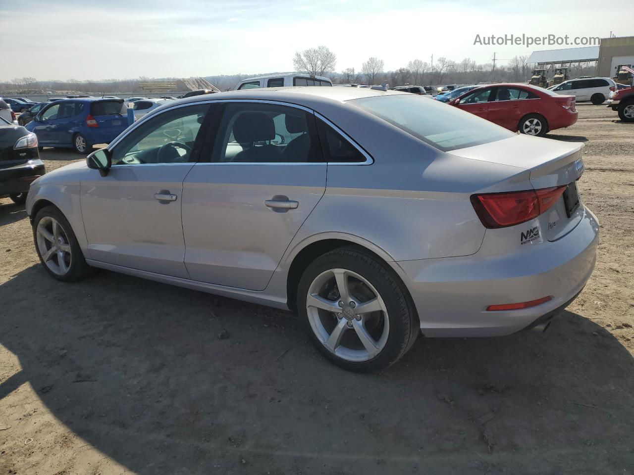 2015 Audi A3 Premium Серебряный vin: WAUBFGFF3F1010890