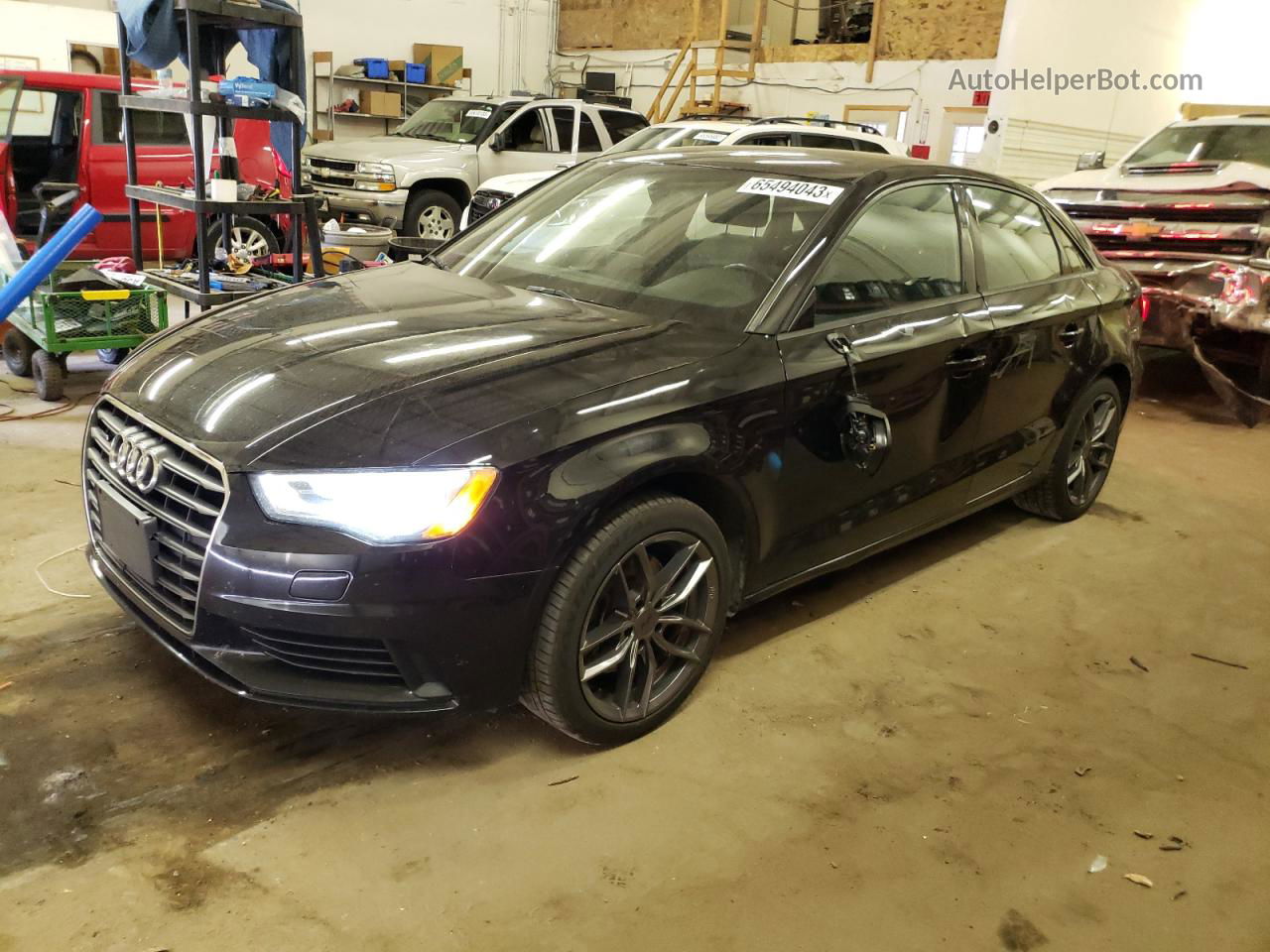 2015 Audi A3 Premium Black vin: WAUBFGFF3F1069602