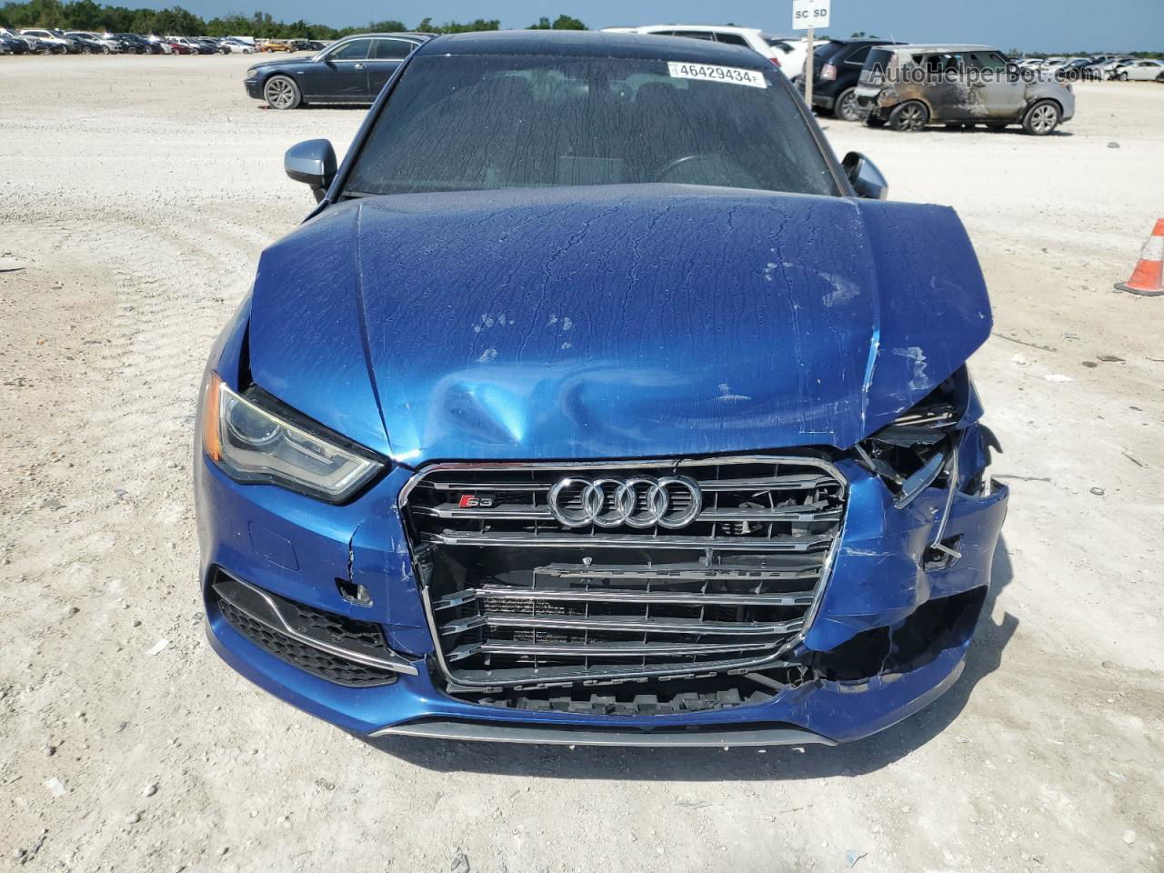 2015 Audi S3 Premium Plus Blue vin: WAUBFGFF3F1072323