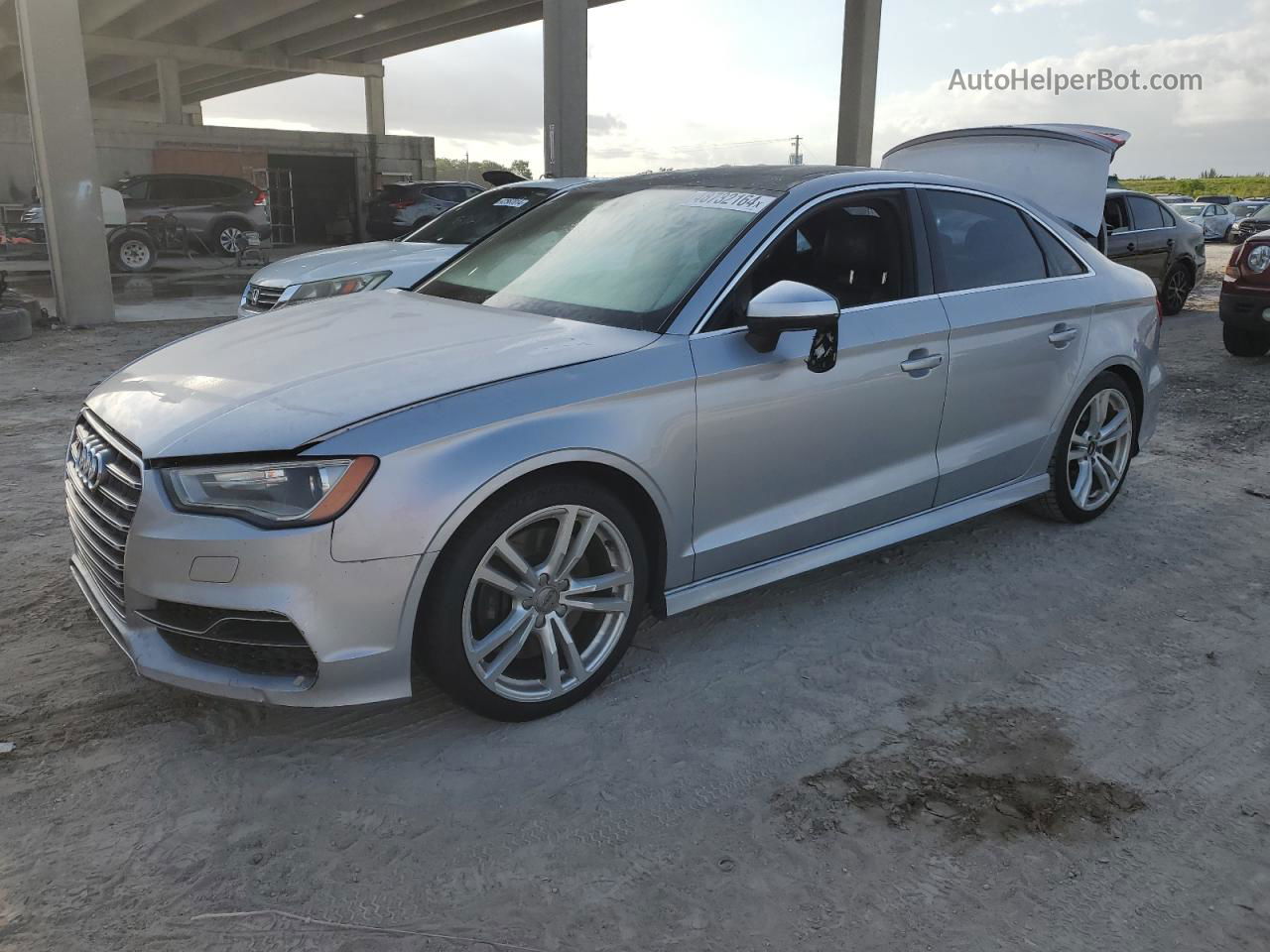 2015 Audi S3 Premium Plus Silver vin: WAUBFGFF3F1083628