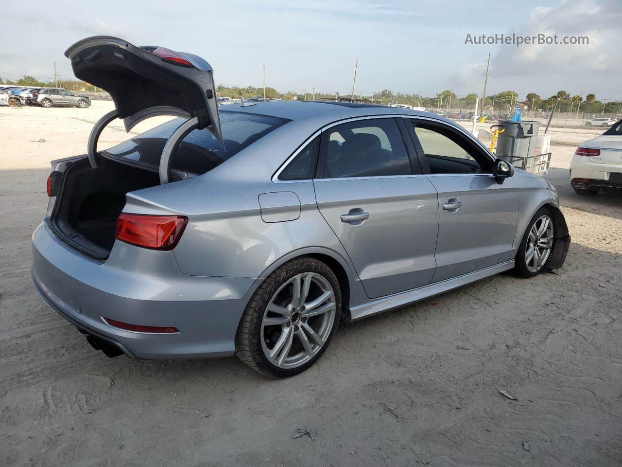 2015 Audi S3 Premium Plus Silver vin: WAUBFGFF3F1083628