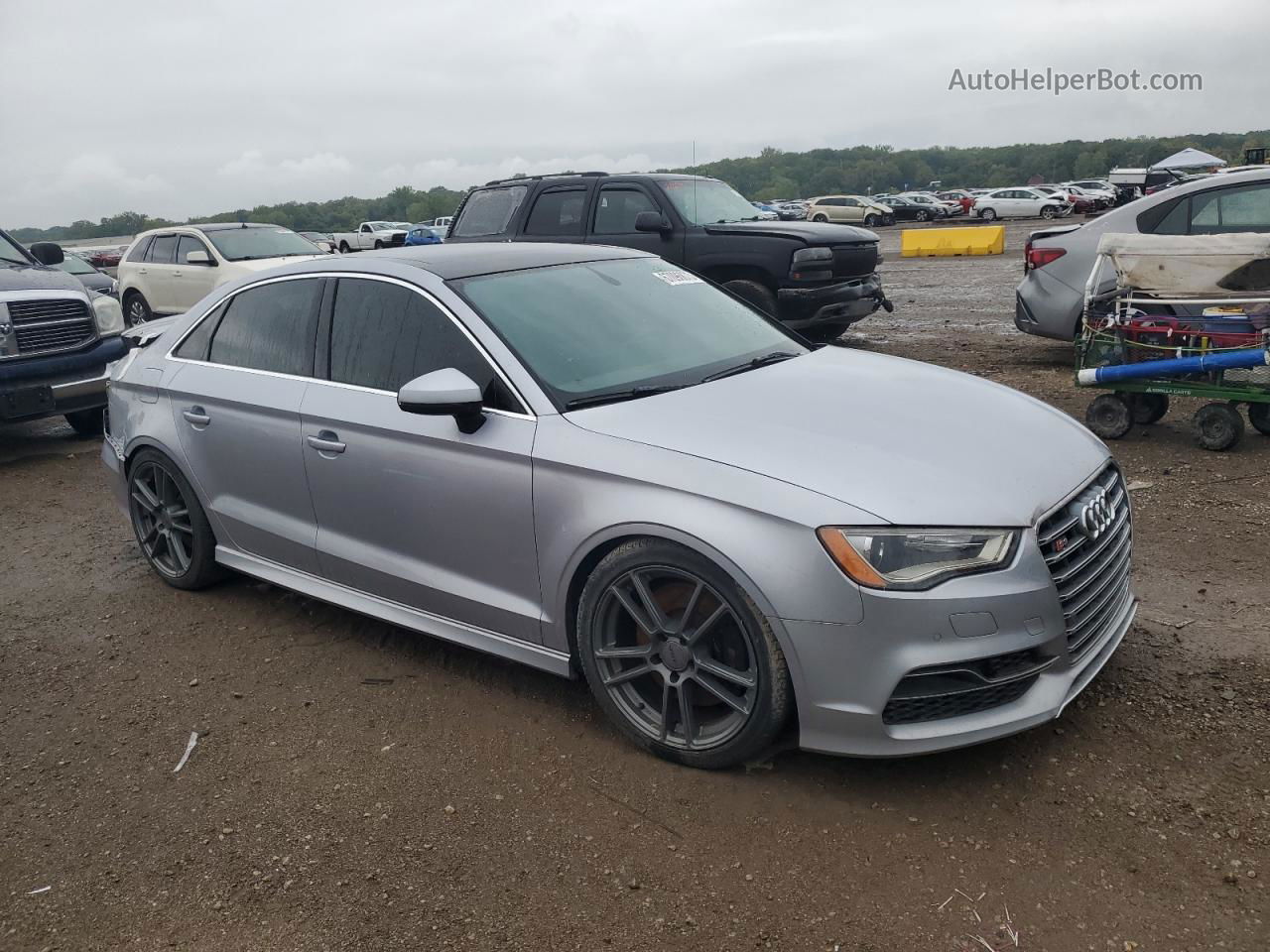 2015 Audi S3 Premium Plus Silver vin: WAUBFGFF3F1087534