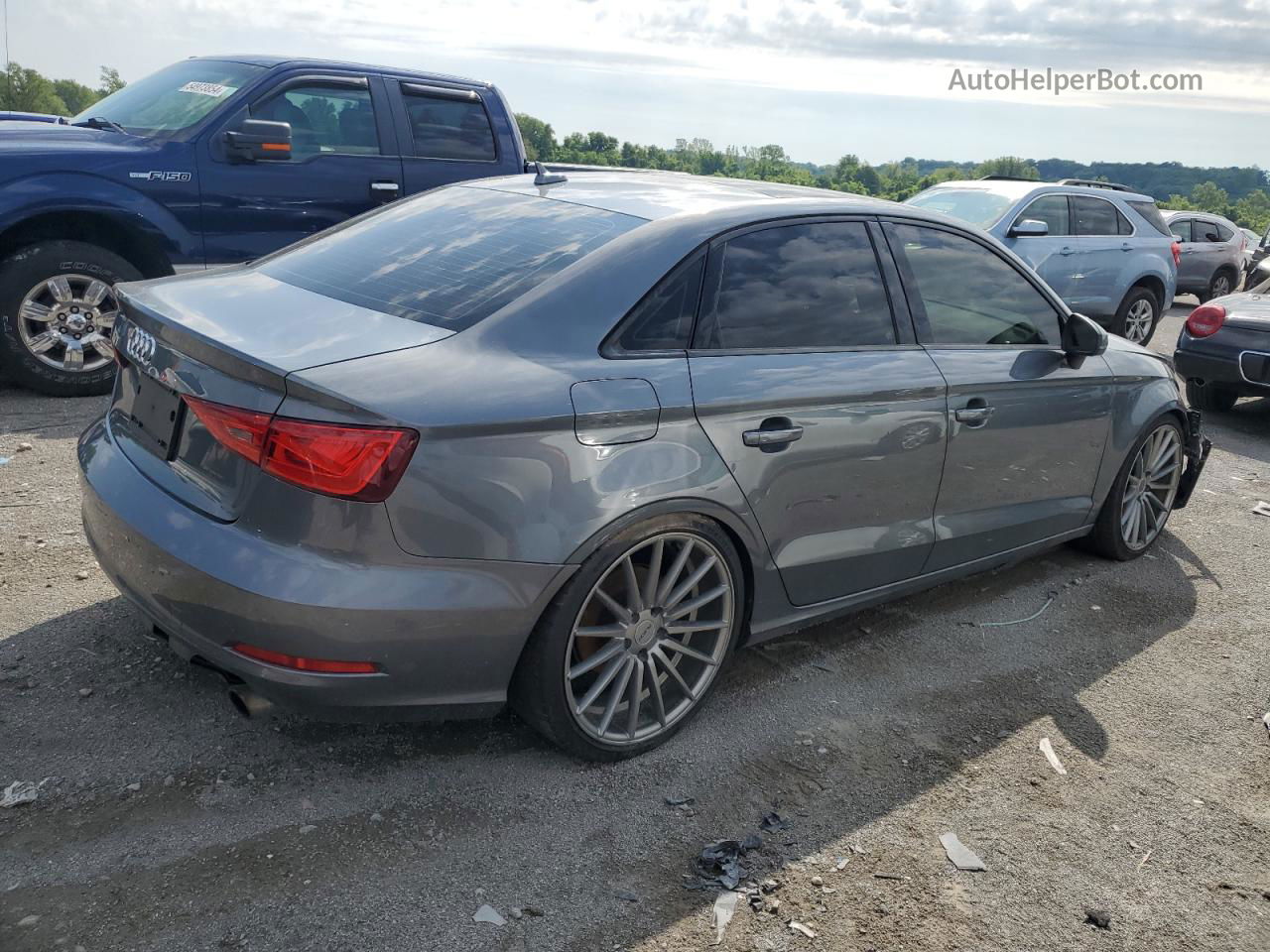 2015 Audi A3 Premium Серый vin: WAUBFGFF4F1034812