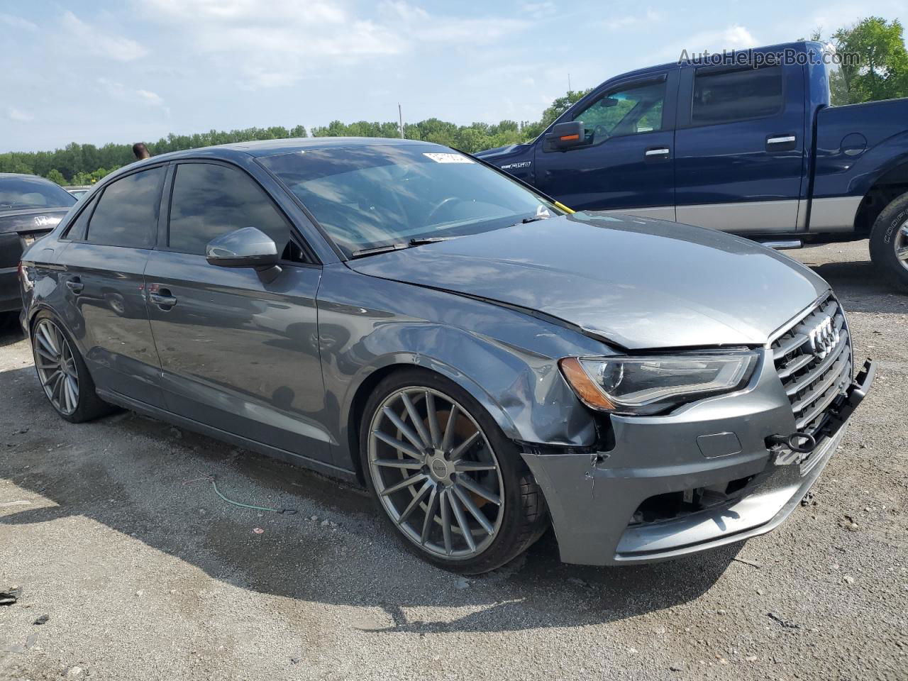 2015 Audi A3 Premium Gray vin: WAUBFGFF4F1034812