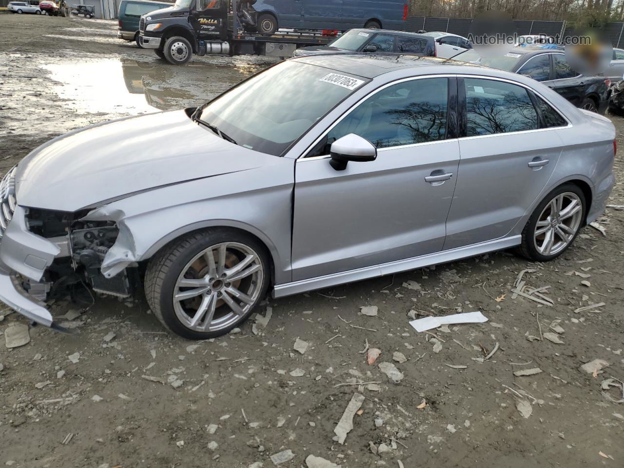 2015 Audi S3 Premium Plus Серебряный vin: WAUBFGFF4F1077742