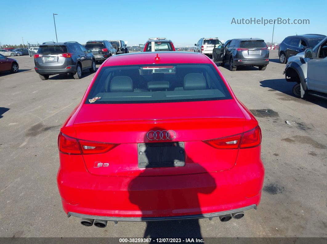 2015 Audi S3 2.0t Premium Plus Red vin: WAUBFGFF4F1124767