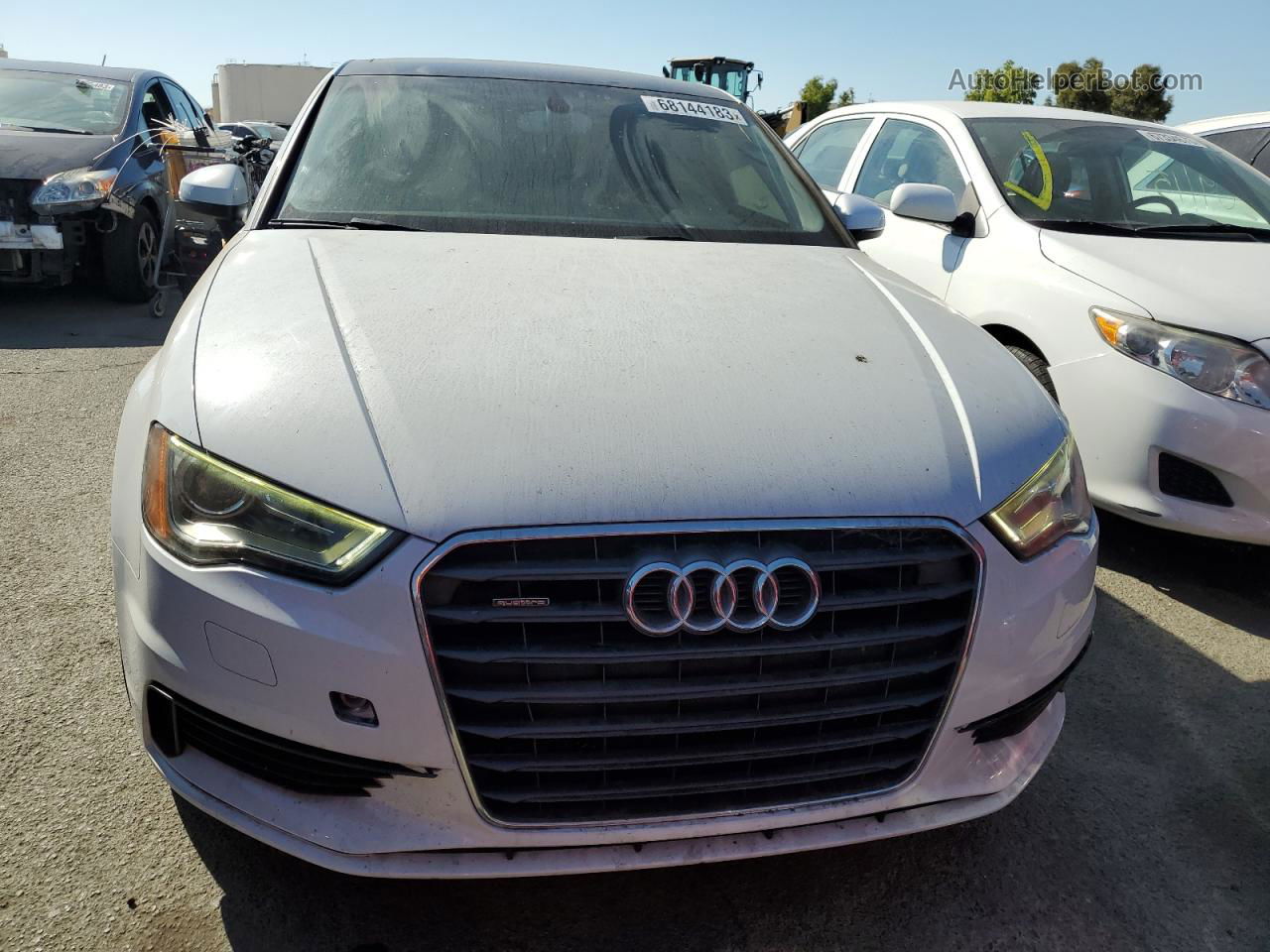 2015 Audi A3 Premium White vin: WAUBFGFF5F1001124