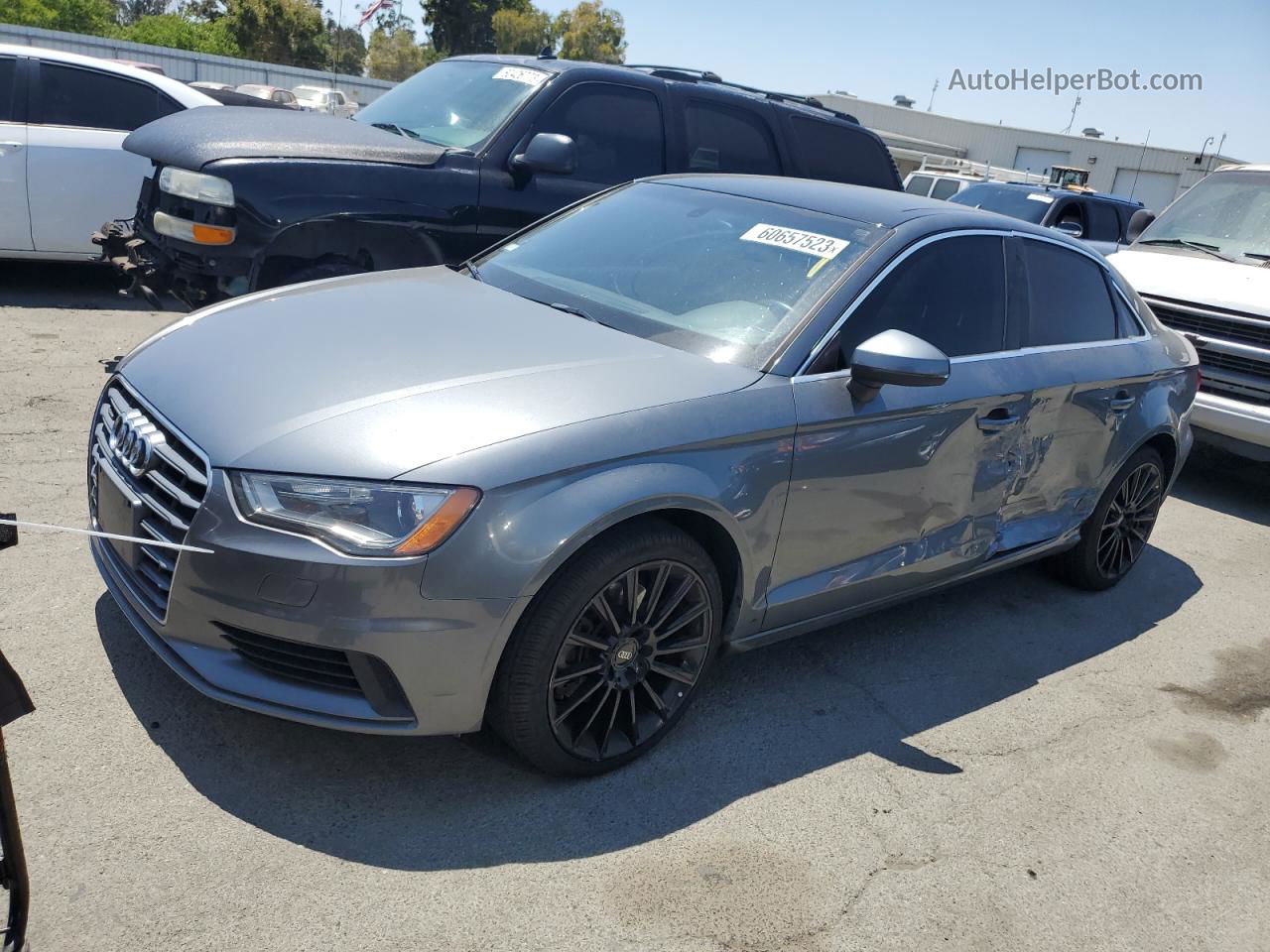 2015 Audi A3 Premium Gray vin: WAUBFGFF5F1001589