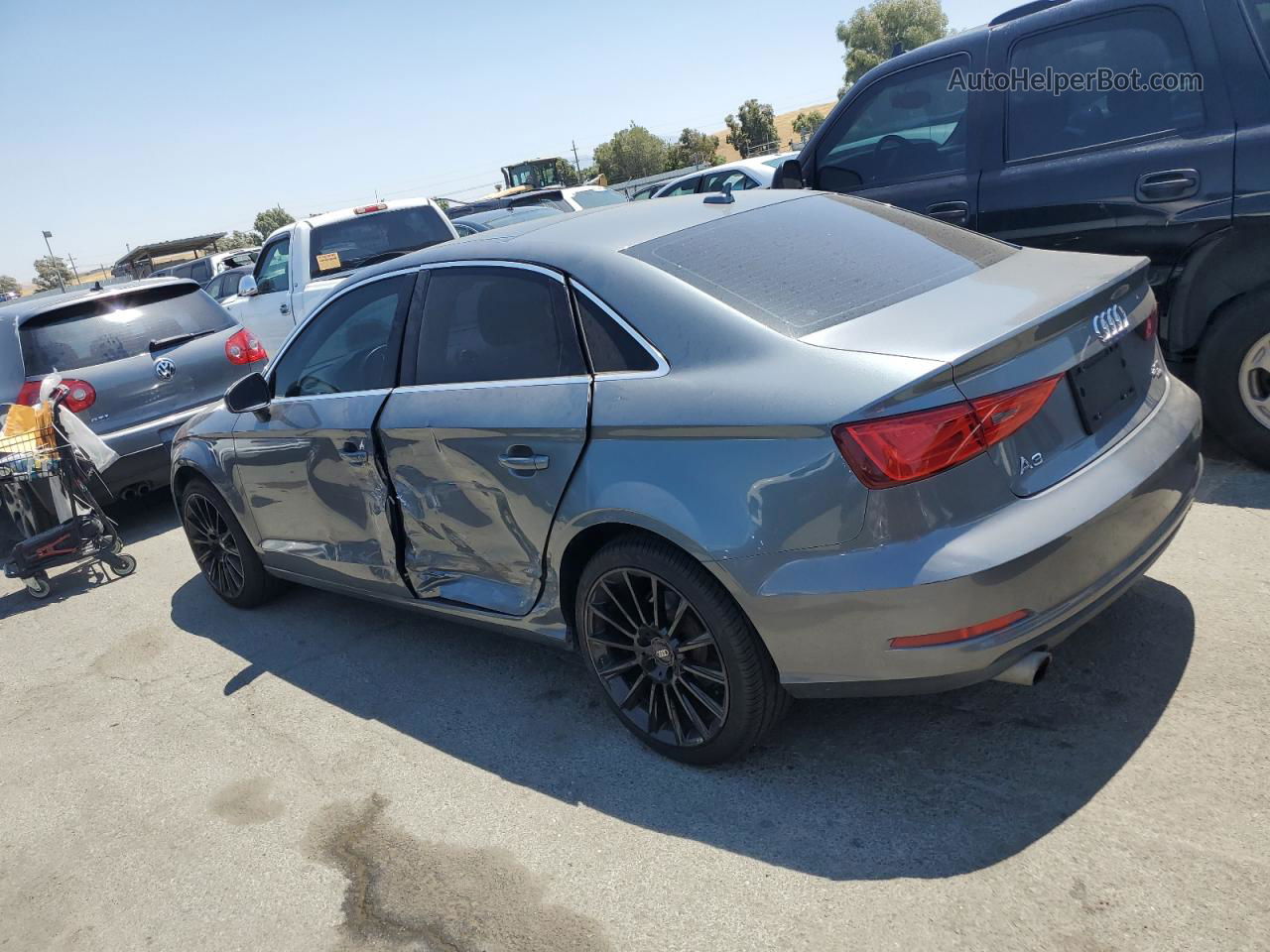 2015 Audi A3 Premium Gray vin: WAUBFGFF5F1001589