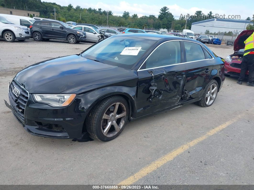 2015 Audi S3/a3 2.0t Premium Black vin: WAUBFGFF5F1050551