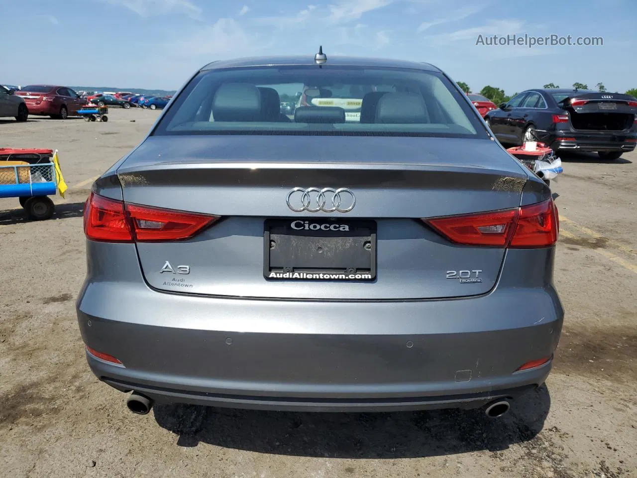 2015 Audi A3 Premium Gray vin: WAUBFGFF5F1055863