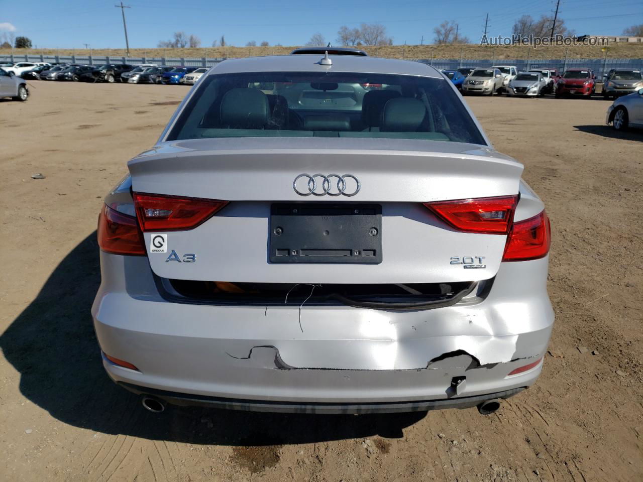 2015 Audi A3 Premium Silver vin: WAUBFGFF5F1060058