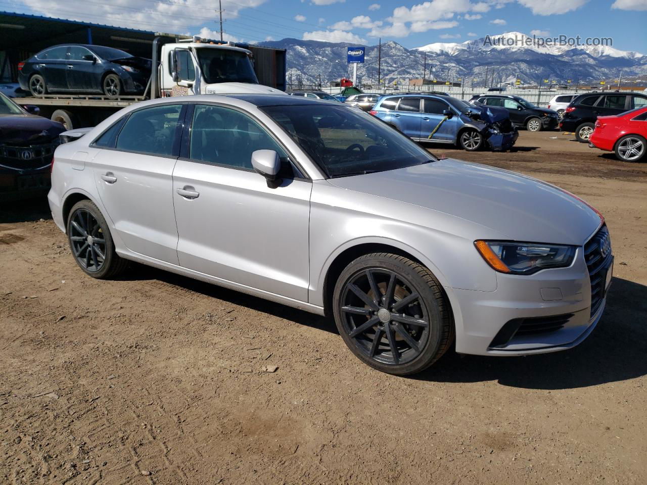 2015 Audi A3 Premium Silver vin: WAUBFGFF5F1060058