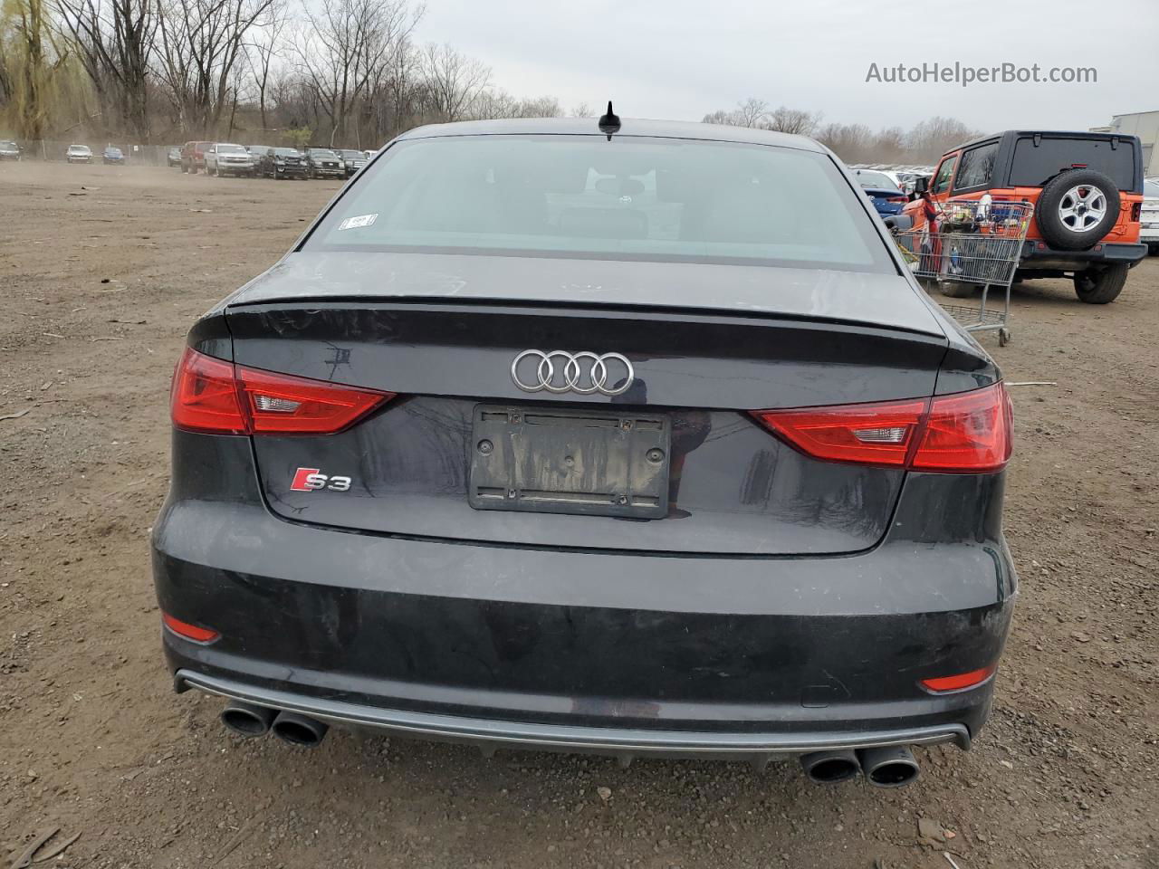 2015 Audi S3 Premium Plus Black vin: WAUBFGFF5F1089303