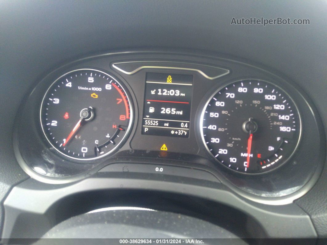 2015 Audi A3 2.0t Premium Черный vin: WAUBFGFF5F1116211