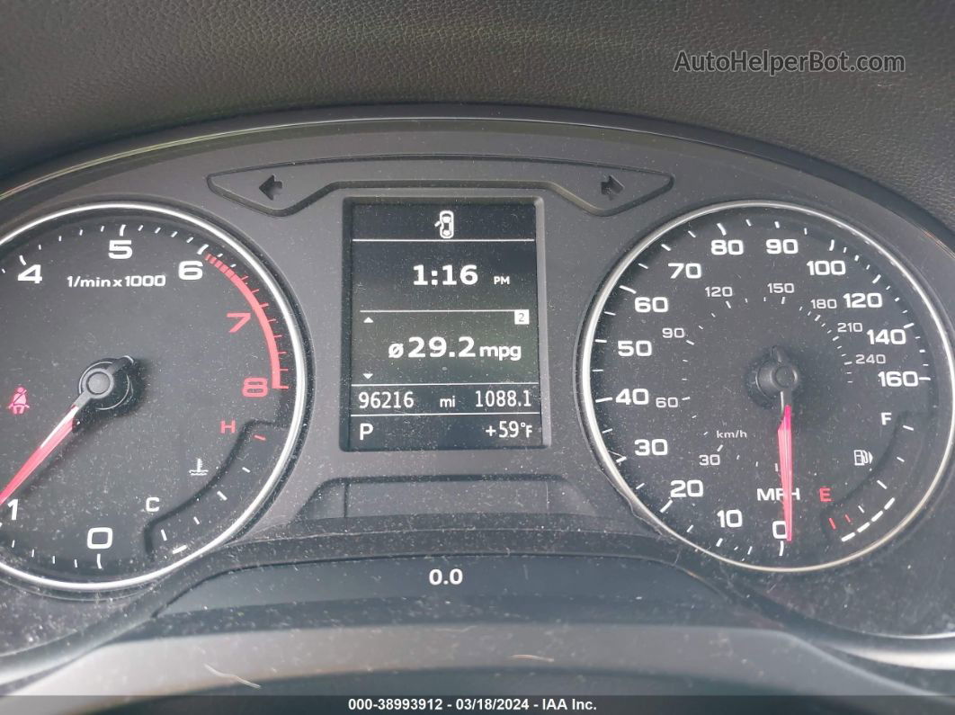 2015 Audi A3 2.0t Premium Черный vin: WAUBFGFF5F1117309