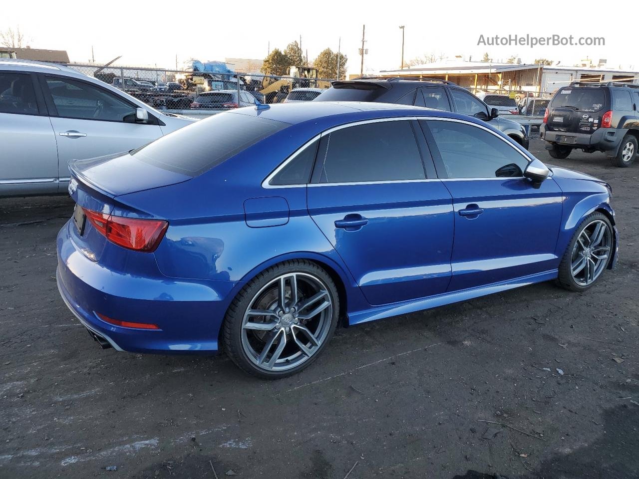 2015 Audi S3 Premium Plus Blue vin: WAUBFGFF5F1119853