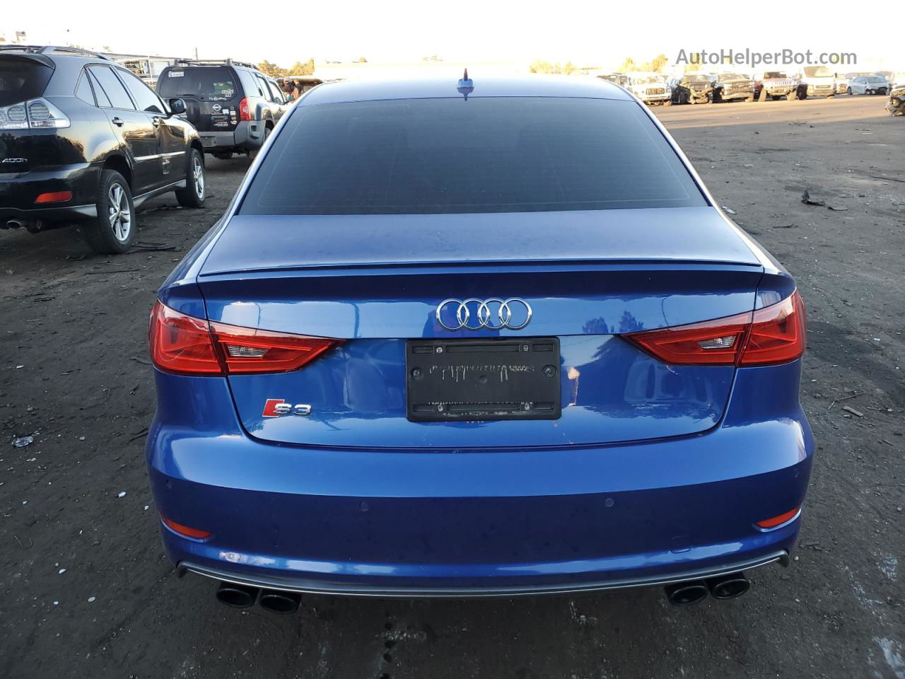 2015 Audi S3 Premium Plus Синий vin: WAUBFGFF5F1119853