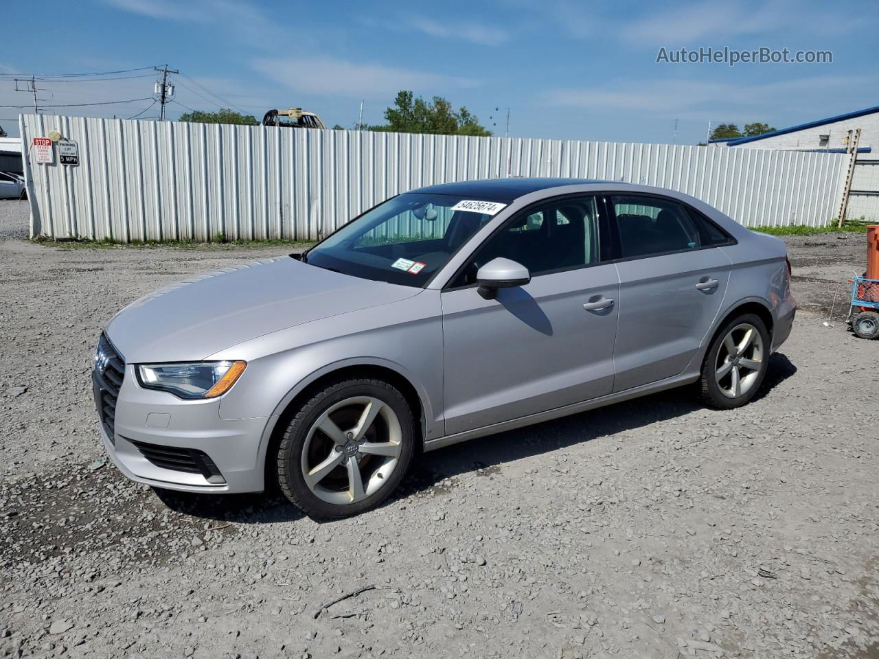 2015 Audi A3 Premium Серебряный vin: WAUBFGFF6F1021379