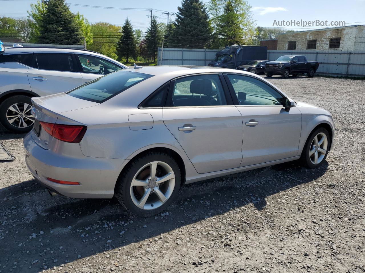 2015 Audi A3 Premium Silver vin: WAUBFGFF6F1021379