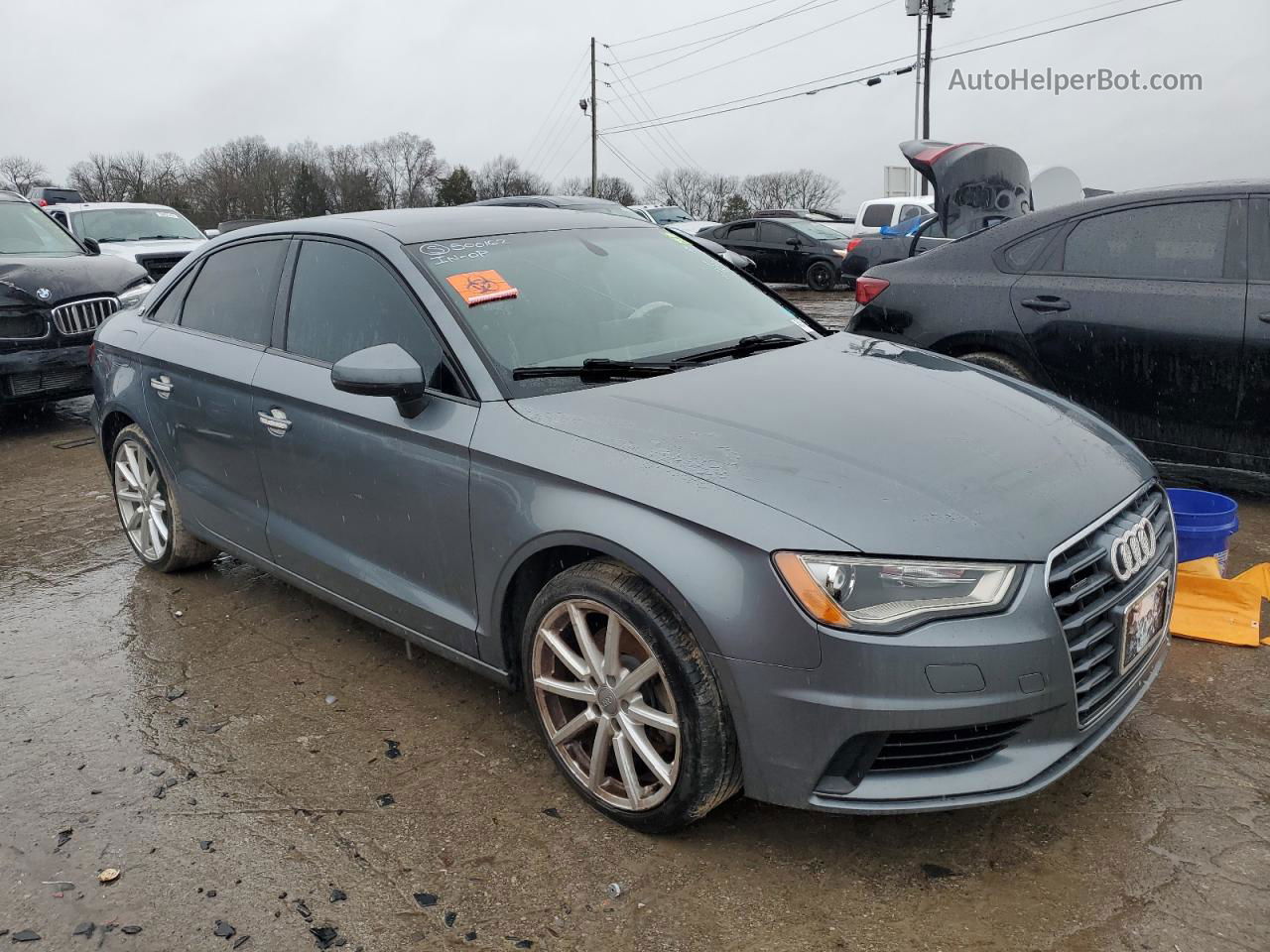 2015 Audi A3 Premium Gray vin: WAUBFGFF6F1022287