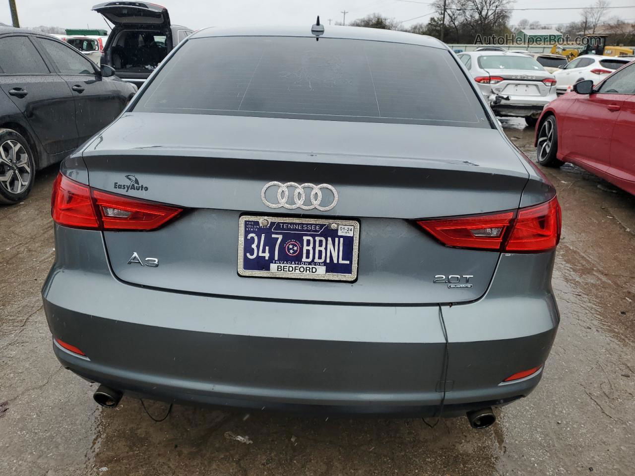 2015 Audi A3 Premium Gray vin: WAUBFGFF6F1022287