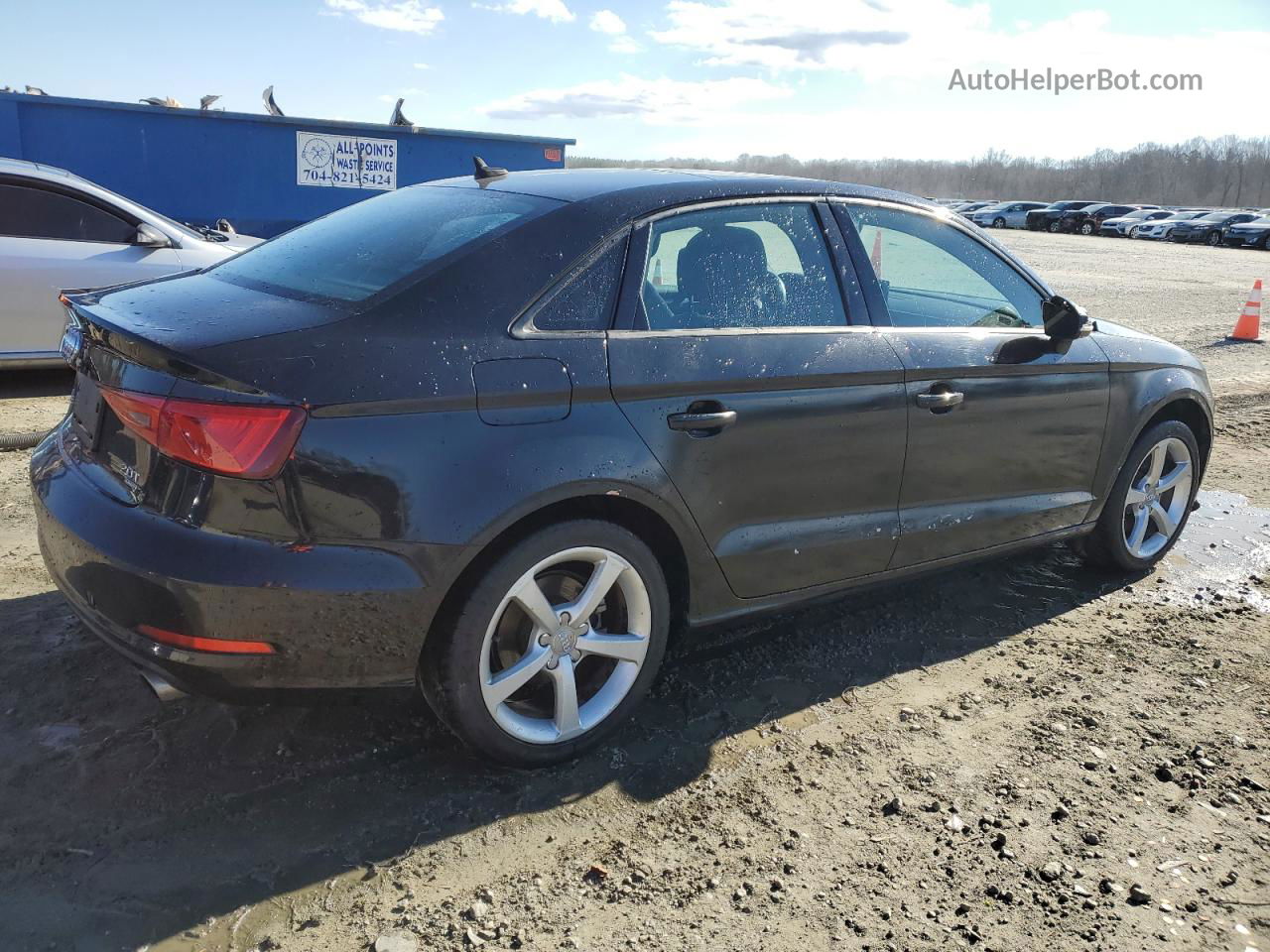 2015 Audi A3 Premium Черный vin: WAUBFGFF6F1060585