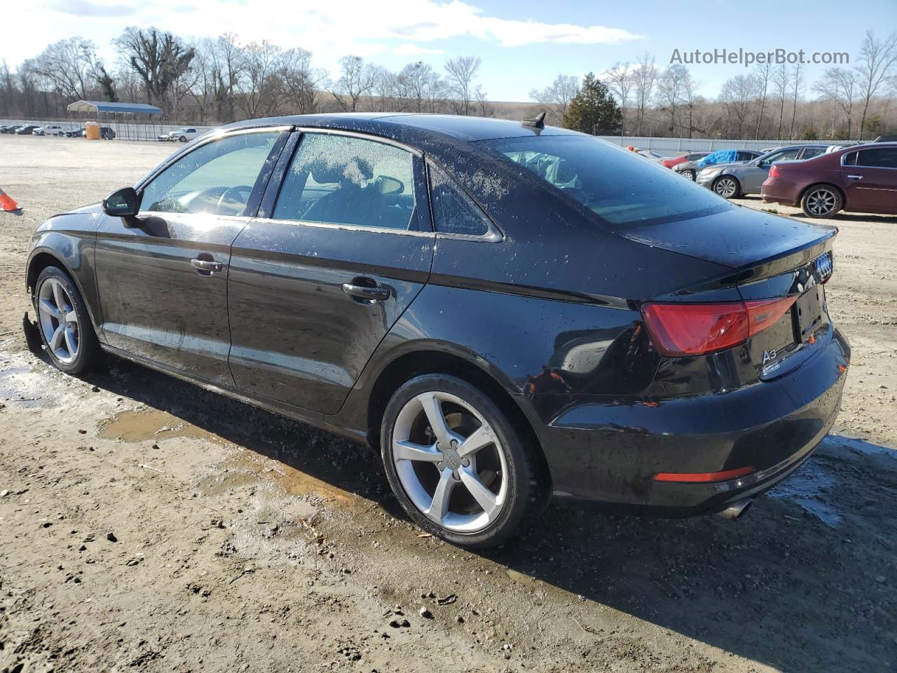 2015 Audi A3 Premium Черный vin: WAUBFGFF6F1060585